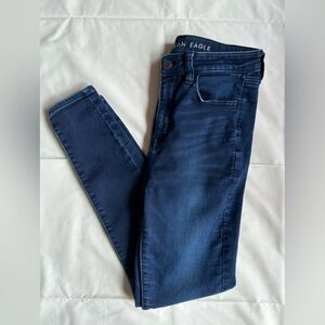 American Eagle Super High rise Jegging Size 4 Womens